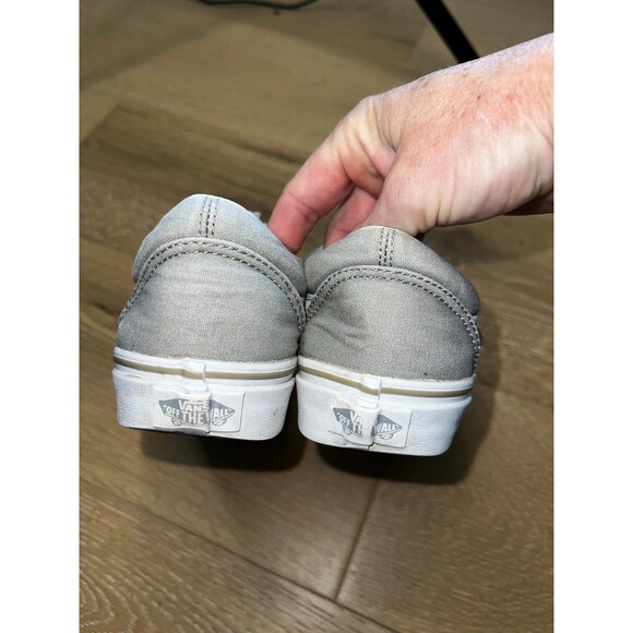 Vans Old Skool Gray White Classic Skate Shoes Size: US Women 6.5 Mens 5 - Picture 3 of 7